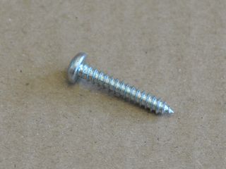 screw tappered #8 x 1.00" Pan Head zinc plated