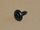Vis autotaraudeuse en pouce #10 x 0,75" à tête conique surélevée avec rondelle noir