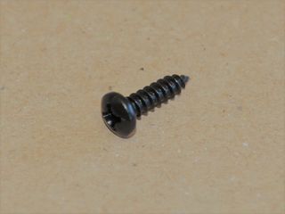 Blechschraube #6 x 0,50" Pan Head schwarz