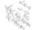 woodruff key speedometer drive transfer case M900-series