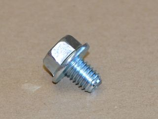 Zollschraube mit Flansch UNC 3/8"-16 x 0,50" Grade 5 verzinkt