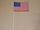 Flag, banner with  wooden stick